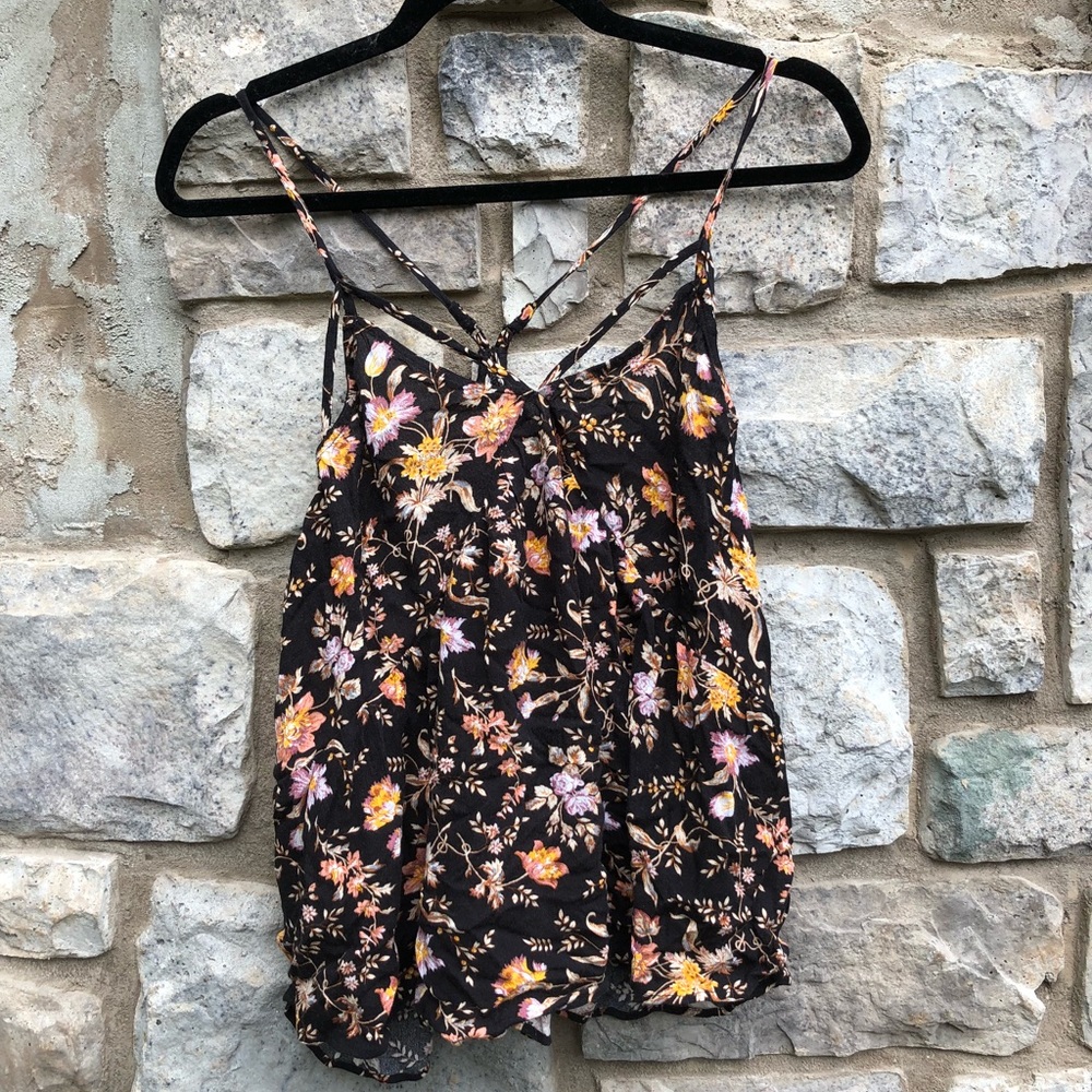 AMERICAN EAGLE racerback babydoll cami